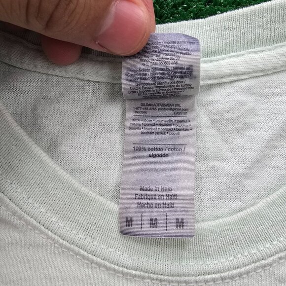 Harry Styles Tshirt Mens Medium Light Green Short Sleeve Love on Tour Concert - Picture 9 of 11